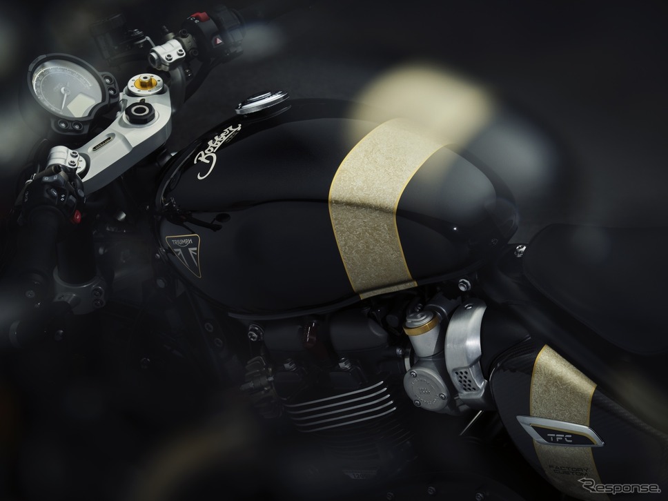 トライアンフ ボンネビル・ボバーTFC《写真提供 トライアンフモーターサイクルズジャパン》
