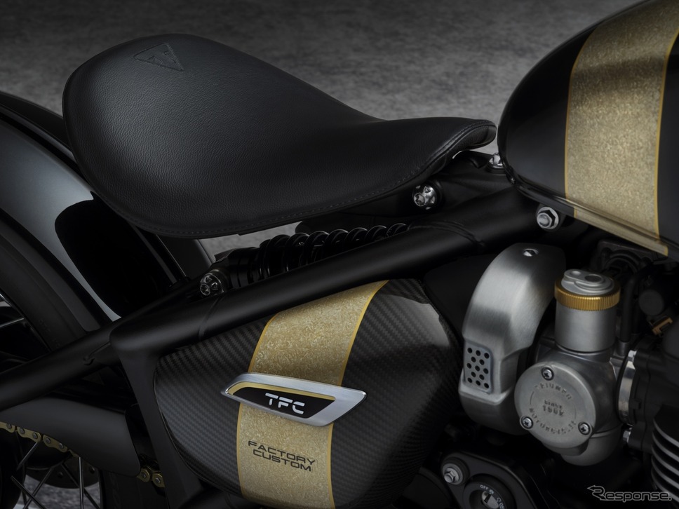 トライアンフ ボンネビル・ボバーTFC《写真提供 トライアンフモーターサイクルズジャパン》