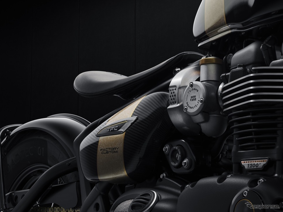 トライアンフ ボンネビル・ボバーTFC《写真提供 トライアンフモーターサイクルズジャパン》