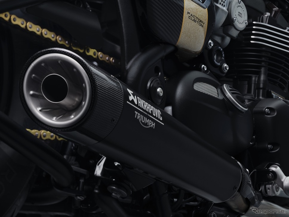 トライアンフ ボンネビル・ボバーTFC《写真提供 トライアンフモーターサイクルズジャパン》