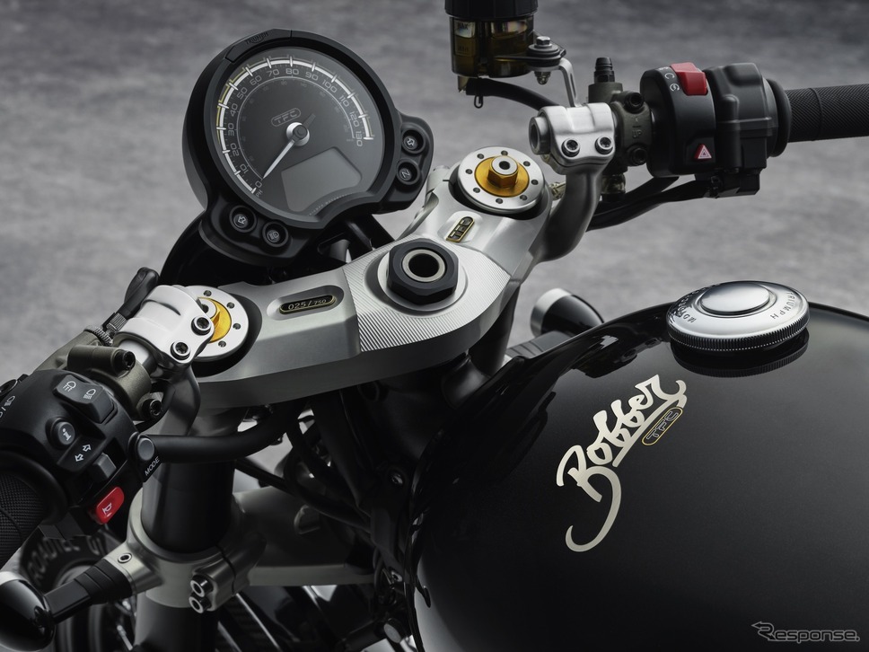 トライアンフ ボンネビル・ボバーTFC《写真提供 トライアンフモーターサイクルズジャパン》