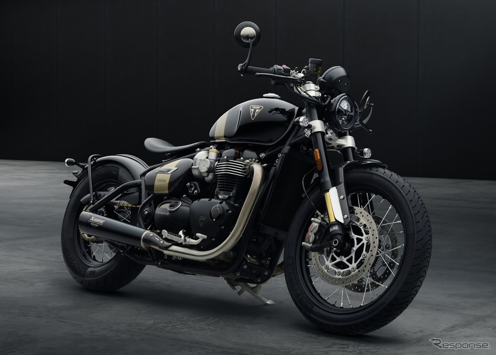 トライアンフ ボンネビル・ボバーTFC《写真提供 トライアンフモーターサイクルズジャパン》