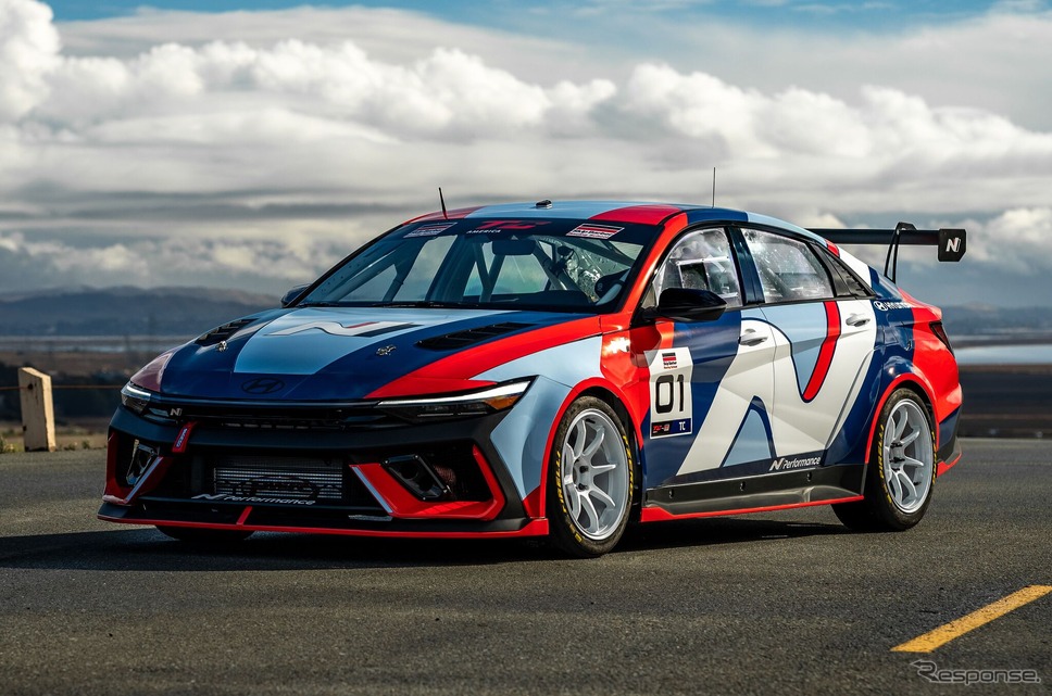 ヒョンデ『エラントラN1 TCエボレースカー』《photo by Hyundai》
