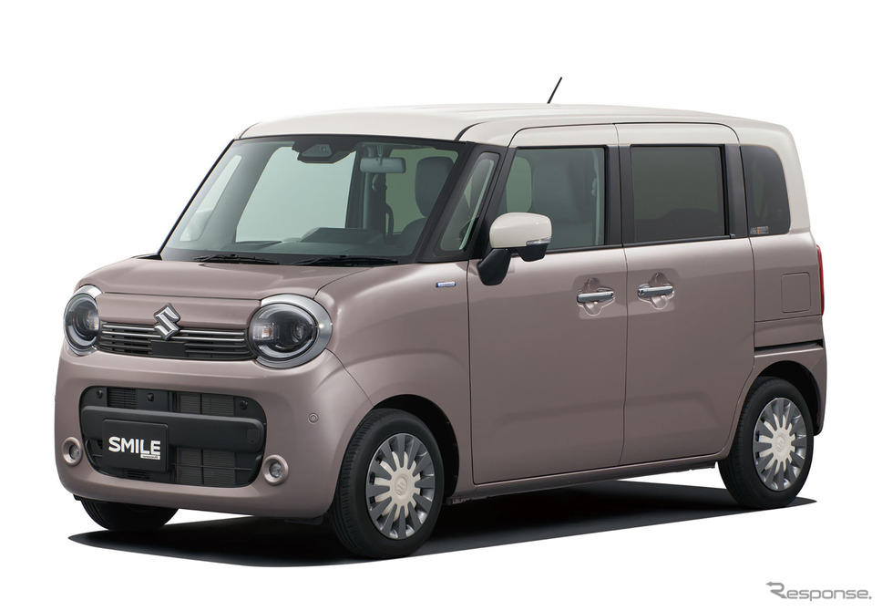 スズキ ワゴンR スマイル 一部仕様変更モデル(トープグレージュメタリック×ソフトベージュ2トーンルーフ)《写真提供 スズキ》