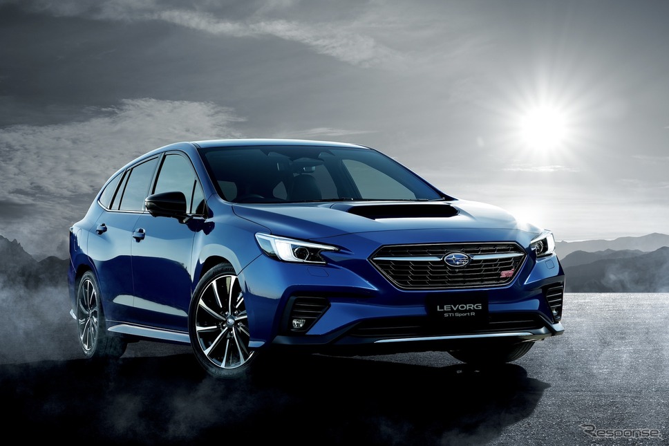 スバル・レヴォーグ改良新型:STI Sport R-Black Limited《写真提供 SUBARU》