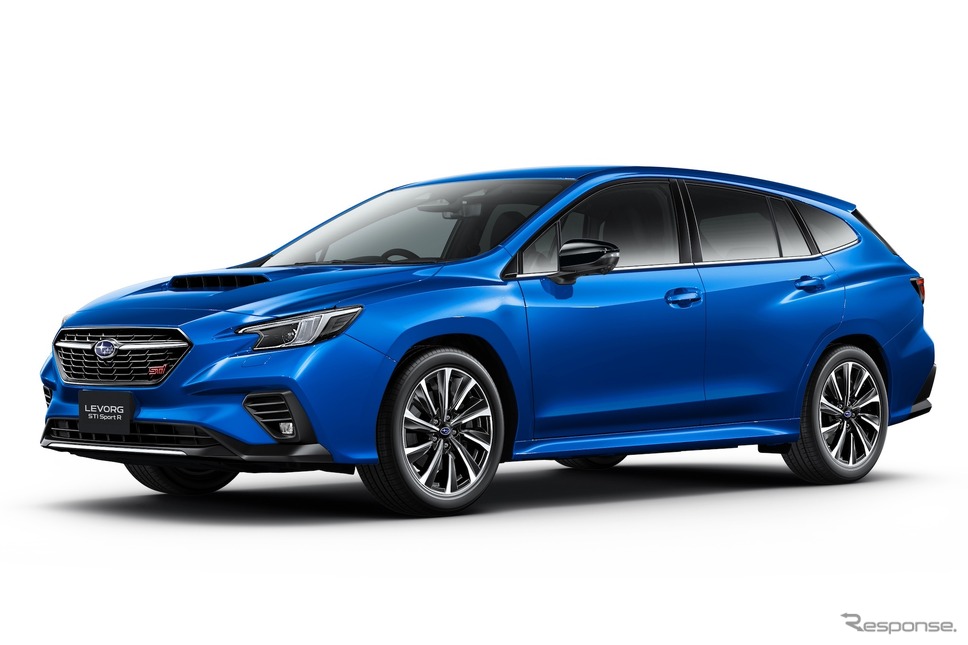 スバル・レヴォーグ改良新型:STI Sport R-Black Limited《写真提供 SUBARU》