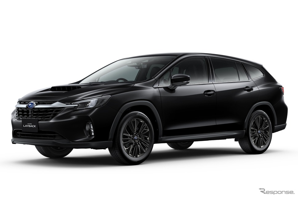 スバル・レヴォーグレイバック改良新型:Black Selection《写真提供 SUBARU》