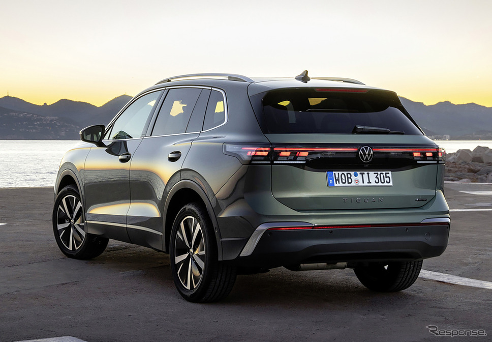 ハンコックの高性能タイヤ「ベンタス エボ SUV」を純正装着するVW ティグアン 新型《photo by VW》