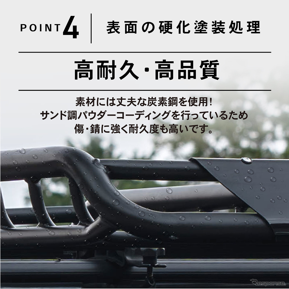 クラフトワークスが新型『ランドクルーザー250』専用ルーフキャリアを発売《画像提供 Fun Standard》
