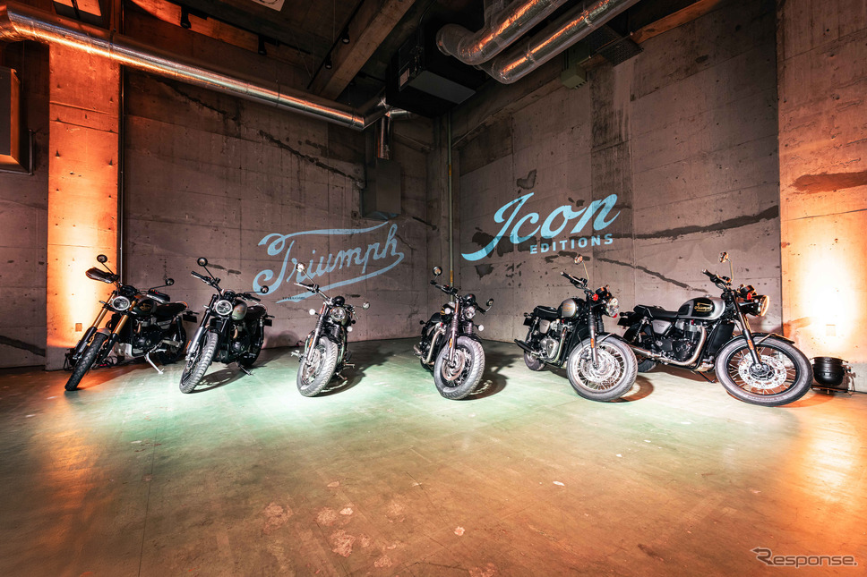 トライアンフ アイコン エディション《写真提供 トライアンフモーターサイクルズジャパン》