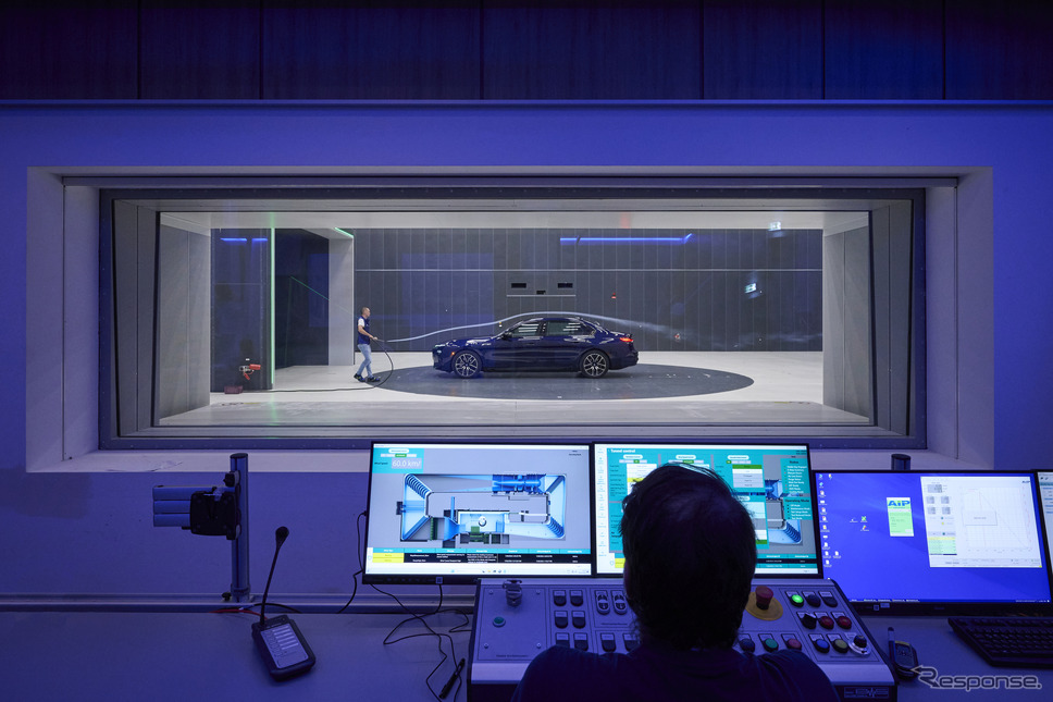 BMWグループの独ミュンヘンの研究開発センターのエアロアコースティック施設《photo by BMW》