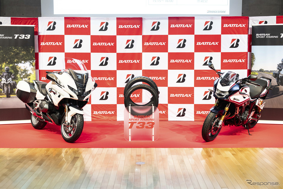 ブリヂストン「BATTLAX SPORT TOURING T33」《写真撮影 望月勇輝》