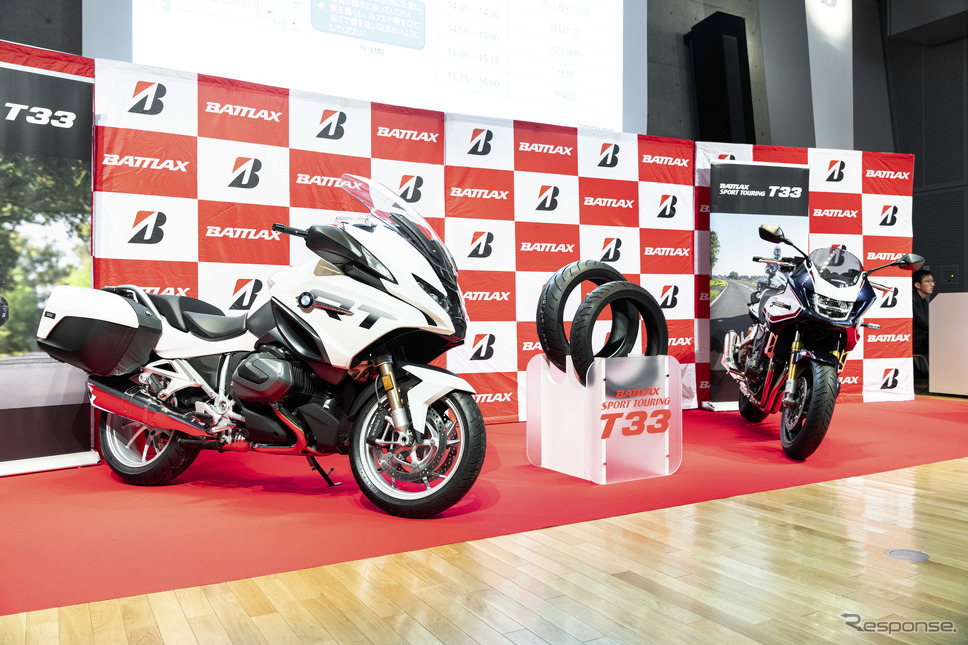 ブリヂストン「BATTLAX SPORT TOURING T33」《写真撮影 望月勇輝》