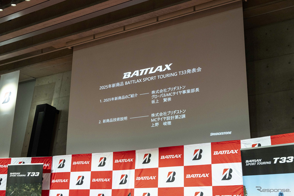 ブリヂストン「BATTLAX SPORT TOURING T33」《写真撮影 望月勇輝》