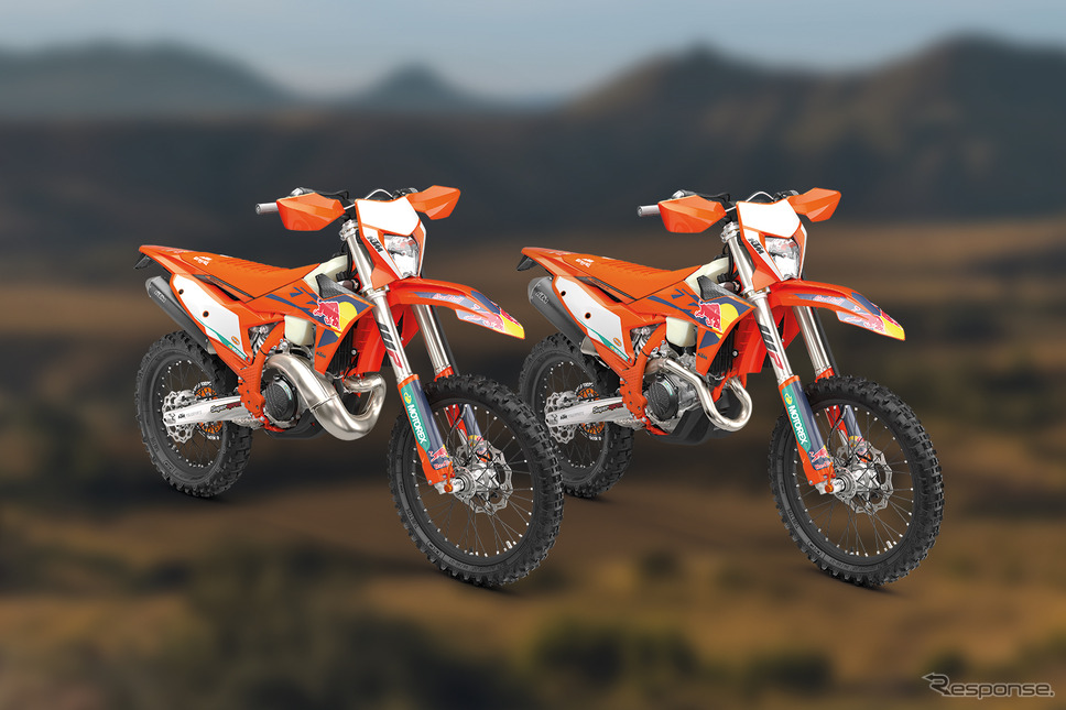 KTM『EXCチャンピオンエディション』シリーズ《写真提供 KTMジャパン》