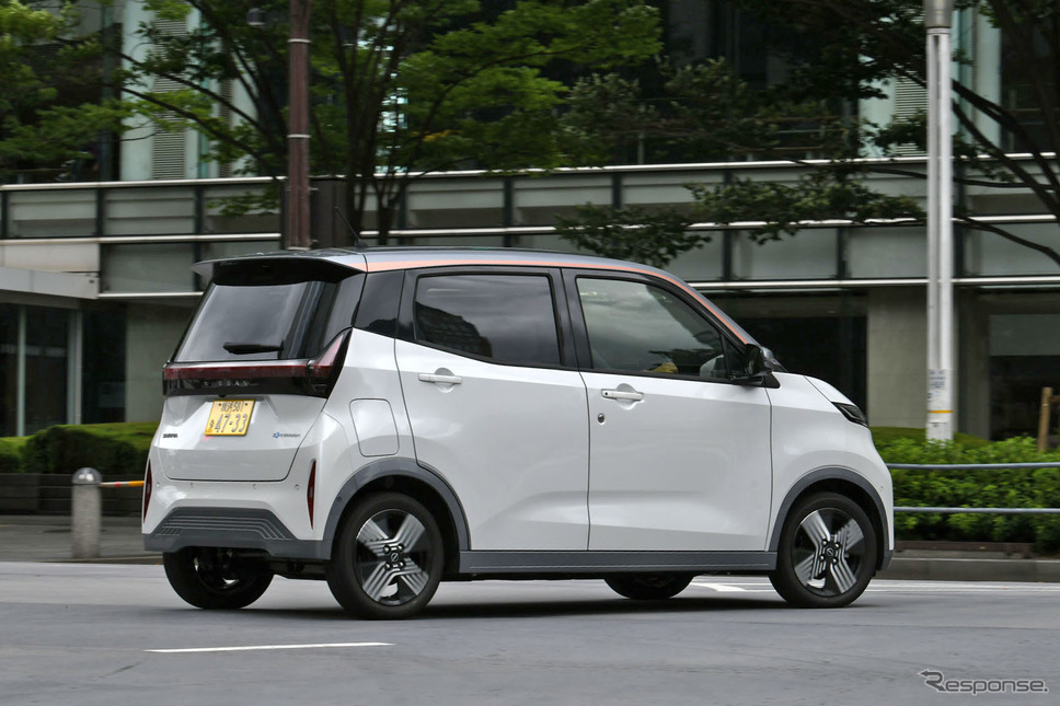日産の軽EV「サクラ」(参考画像)《写真撮影 中野英幸》