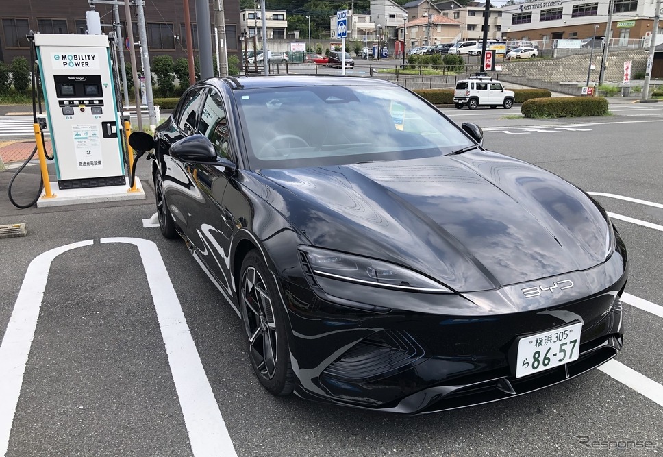 BYD シール。AWDで575km、RWDなら一充電で640km走る《写真撮影 島崎七生人》