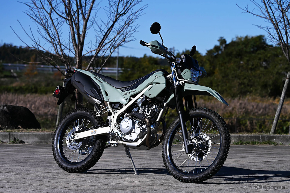 カワサキ KLX230シェルパ《写真撮影 中野英幸》