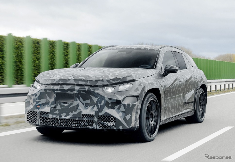 メルセデスAMGの次世代電動SUVのプロトタイプ《photo by Mercedes-Benz》