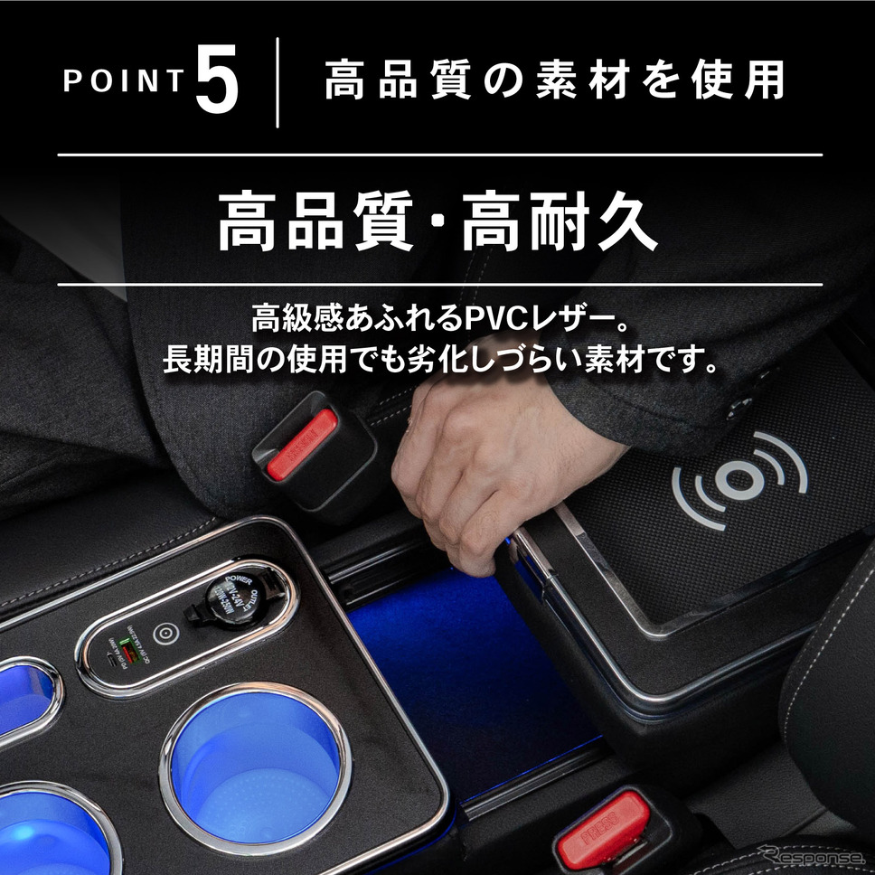 クラフトワークスから新型『ステップワゴンe:HEV』専用コンソールボックス登場《写真提供 Fun Standard》