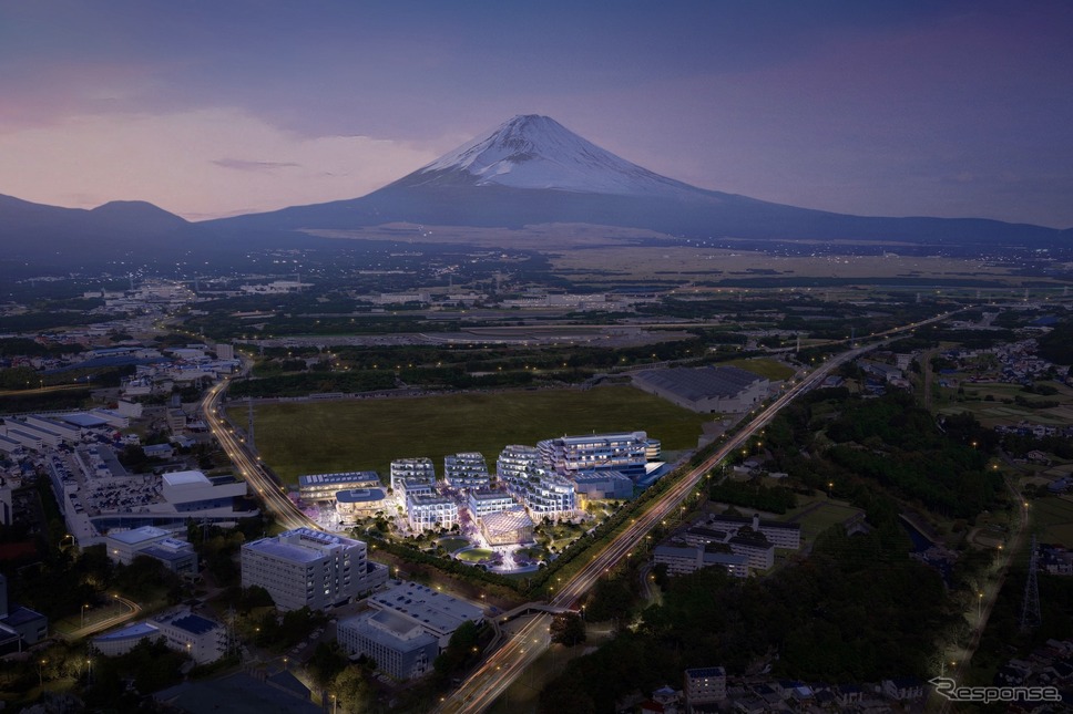 ウーブン・シティ《画像提供 ウーブン・バイ・トヨタ》