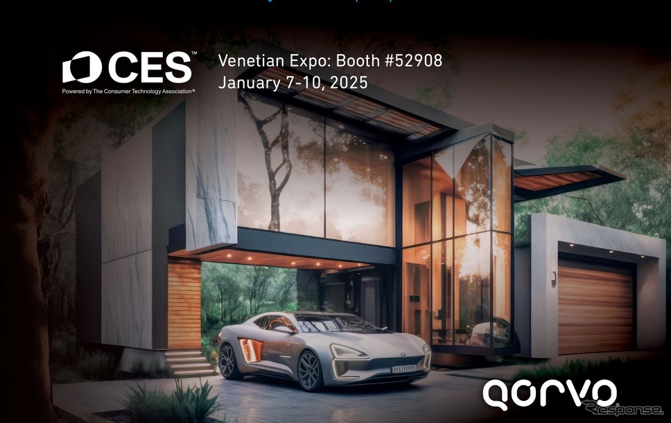 コネクティビティおよびパワーソリューションを手がけるQorvoがCES 2025に出展《photo by Qorvo》