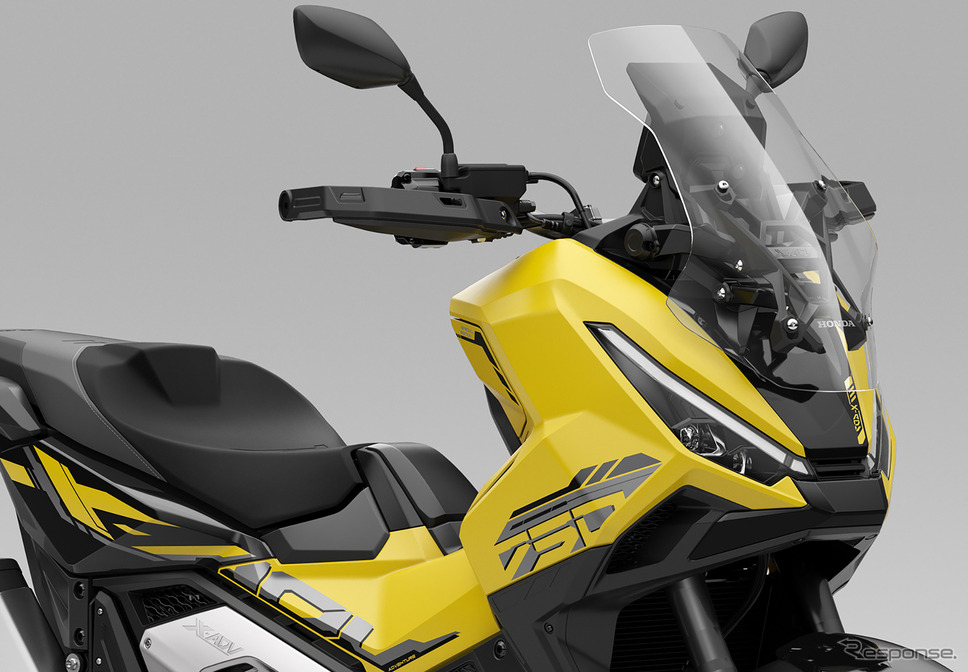 三菱ケミカルの植物由来プラを採用するホンダ X-ADV《写真提供 ホンダ》