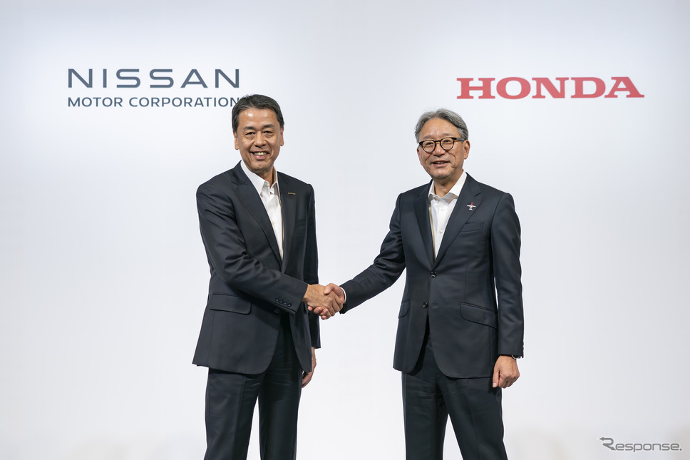 8月には日産とホンダは、次世代SDVで共同研究をおこなうことを発表していた《写真提供 日産自動車》