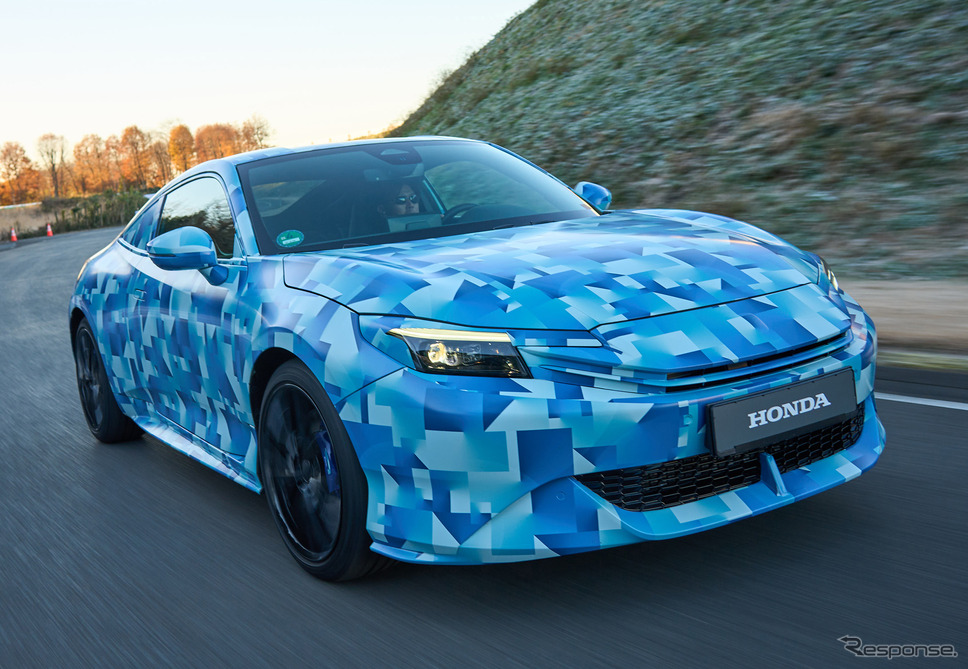 「Honda S+ Shift(ホンダ エスプラスシフト)」を組み合わせる次世代「e:HEV」を搭載するプレリュード(プロトタイプ)《写真提供 ホンダ》