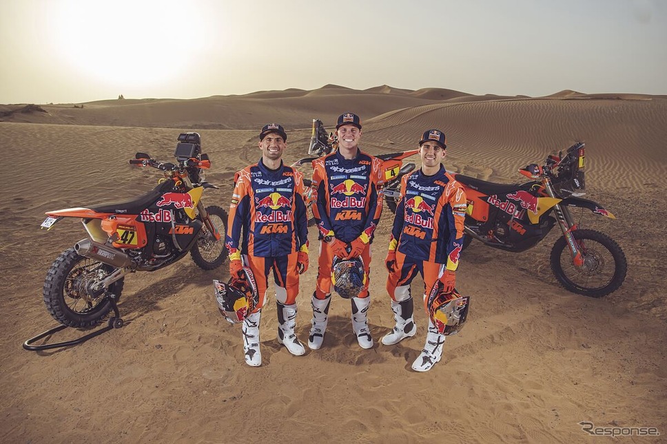 レッドブルKTMがダカールラリー2025の参戦準備完了《photo by KTM》