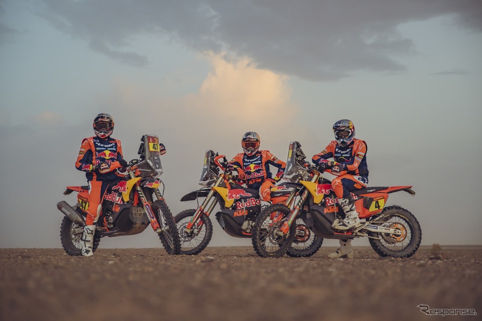 ダカールラリー2025に参戦するレッドブルKTMチーム《photo by KTM》