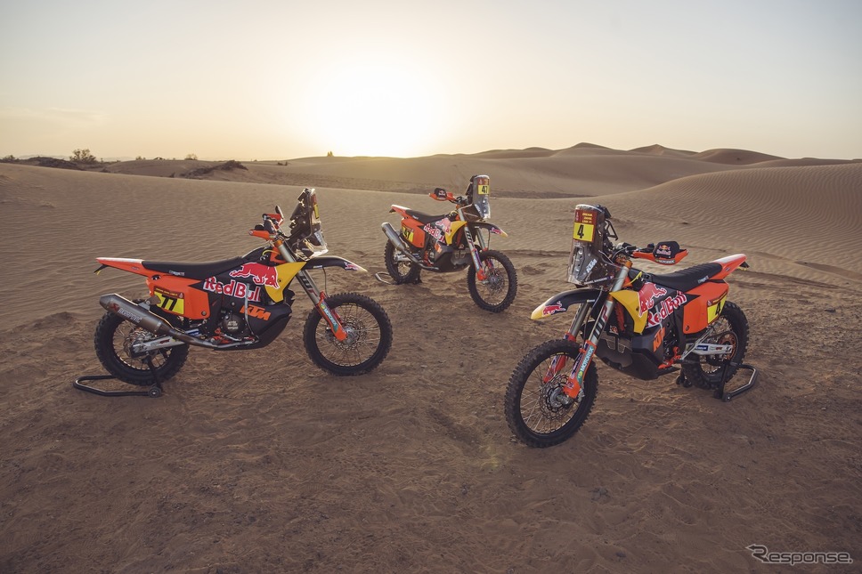 ダカールラリー2025に参戦するレッドブルKTMチーム《photo by KTM》