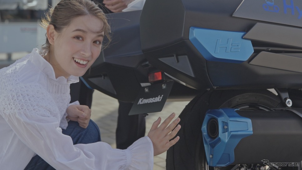 カワサキ水素大学 5限目『水素バイクで見る未来』篇《写真提供 川崎重工業》