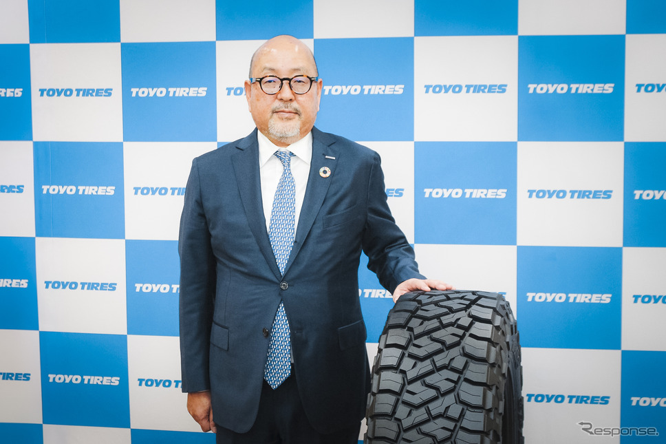 TOYO TIRE株式会社 代表取締役社長&CEO 清水 隆史氏《写真提供 TOYO TIRE》
