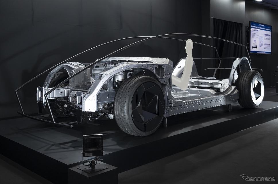 ホンダ 0シリーズのプラットフォーム(Honda 0 Tech Meeting 2024)《写真提供 ホンダ》