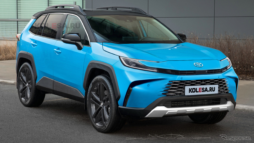 トヨタ RAV4 次期型の予想CGNikita Chuicko/KOLESA RU/APOLLO