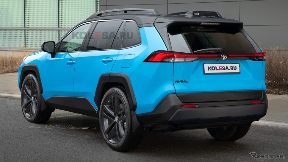 トヨタ RAV4 次期型の予想CGNikita Chuicko/KOLESA RU/APOLLO