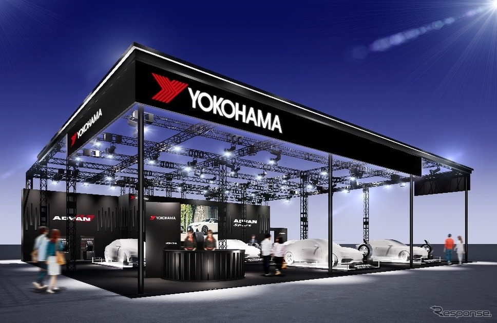 横浜ゴムの「東京オートサロン2025」ブースイメージ《写真提供 横浜ゴム》