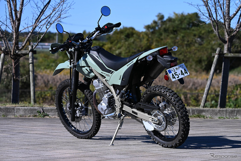 カワサキ KLX230 SHERPA(KLX230シェルパ)《写真撮影 中野英幸》