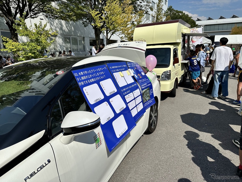 トヨタ『MIRAI』が動力源の水素キッチンカー《写真提供 Hydrogen to x》