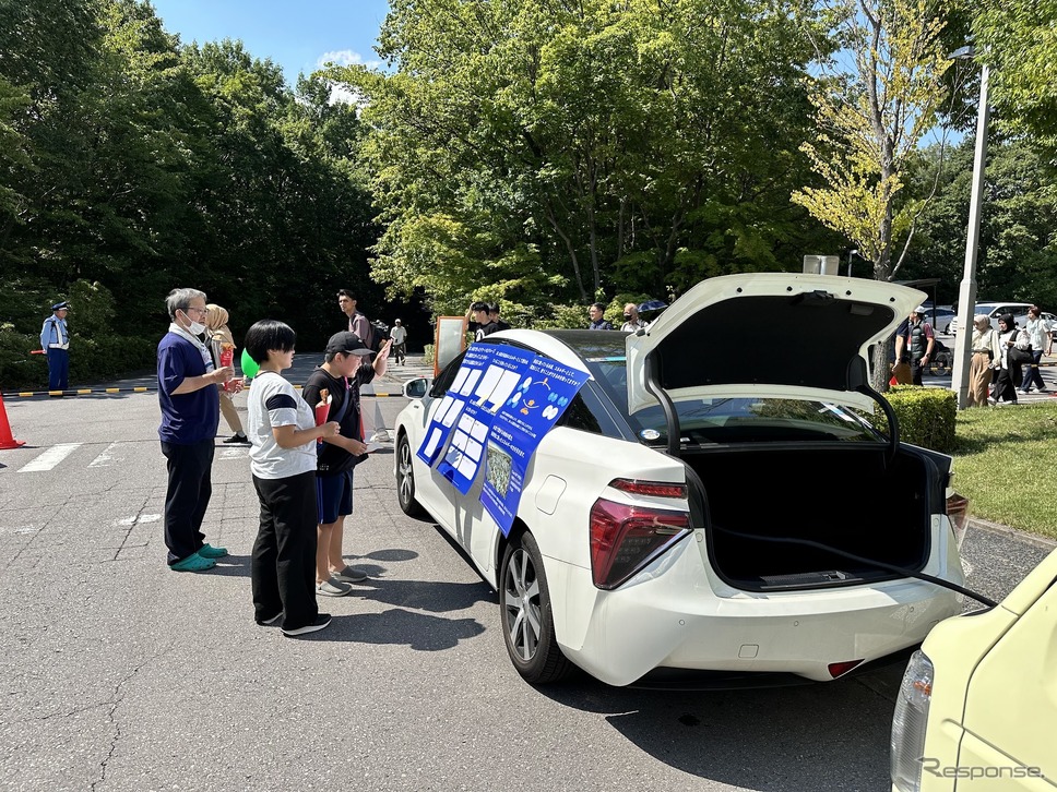 トヨタ『MIRAI』が動力源の水素キッチンカー《写真提供 Hydrogen to x》
