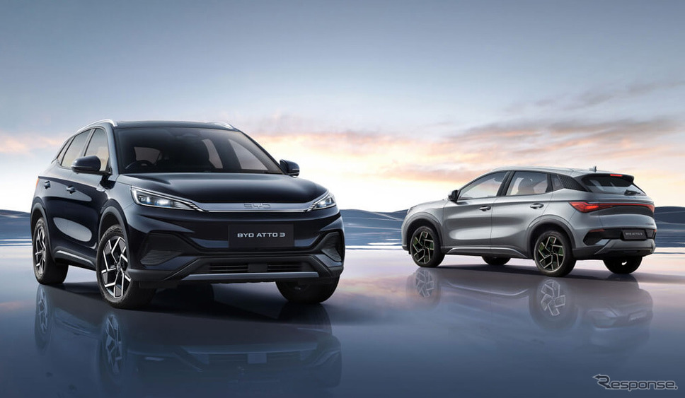 BYD ATTO 3《写真提供:BYD Auto Japan》