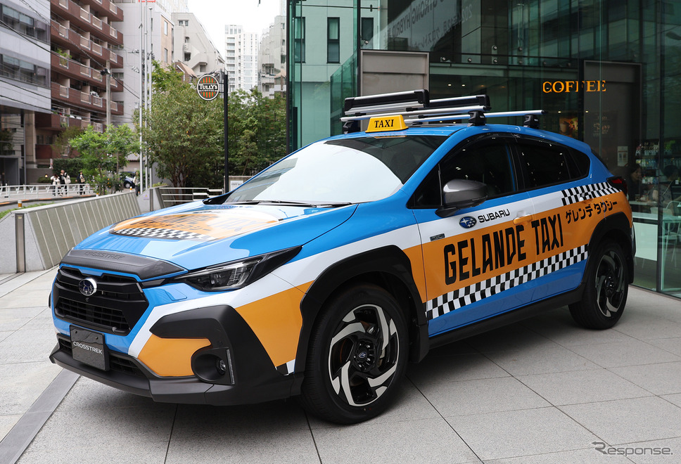 スバル クロストレック(ストロングハイブリッド搭載モデル)ゲレンデタクシー試乗車《写真提供 スバル》