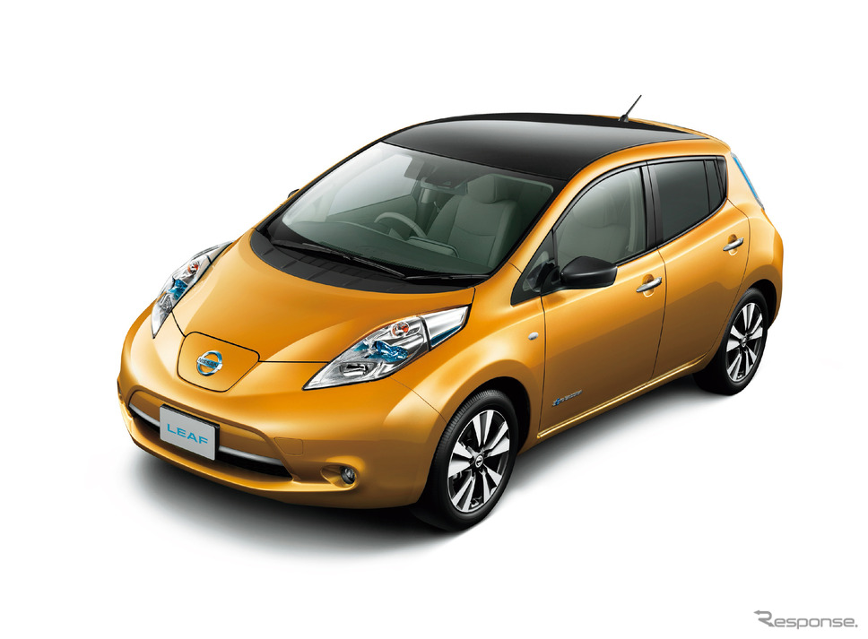 日産リーフ初代後期型(参考画像)《画像提供 日産自動車》