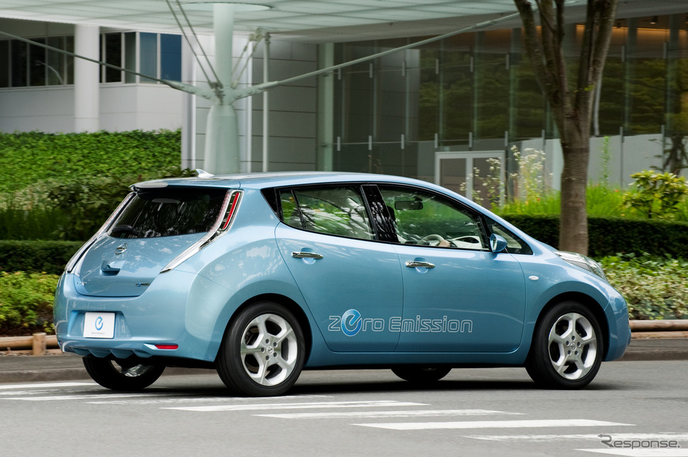 日産リーフ初代初期型(参考画像)《画像提供 日産自動車》