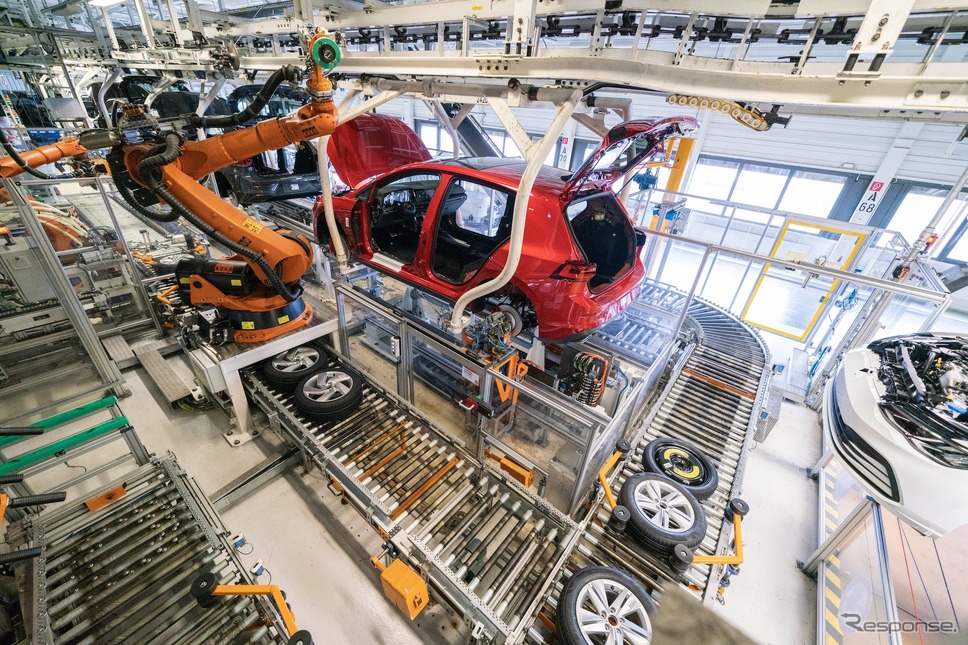 独ウォルフスブルクのVW本社工場《photo by VW》