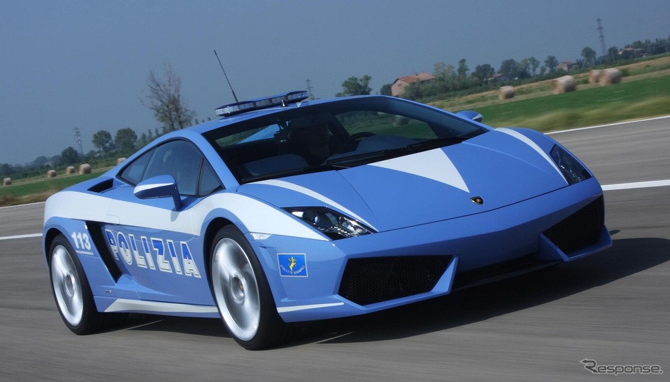 20年前、初めてイタリア国家警察に導入されたランボルギーニ『ガヤルド』のポリスカー《photo by Lamborghini》