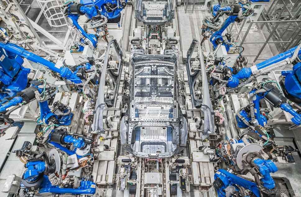 広汽ホンダが中国広東省広州市に新設した新エネルギー車工場《写真提供 ホンダ》