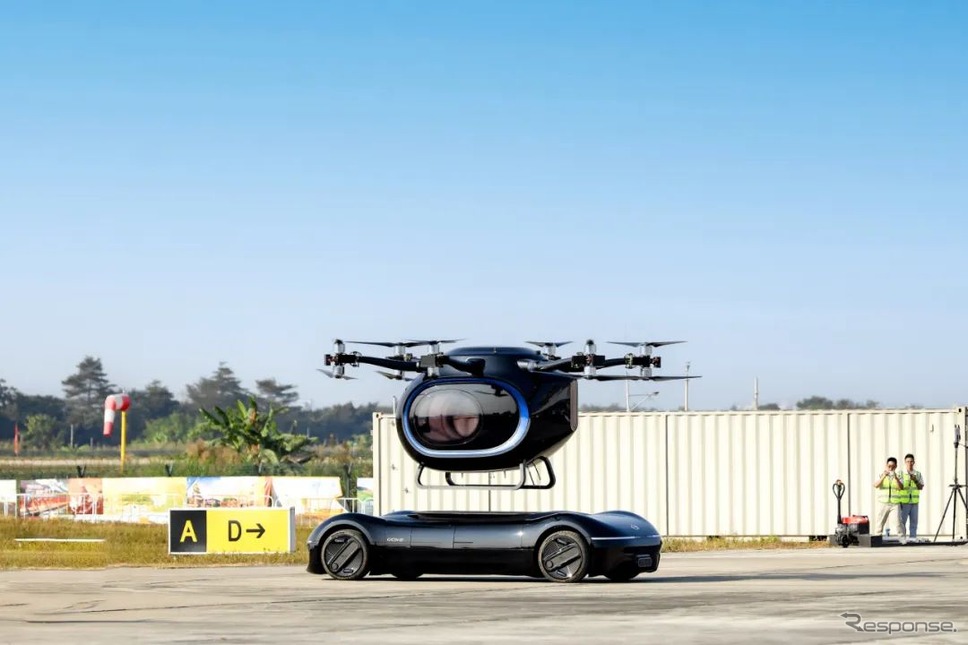 GACグループ初、複合翼型の空飛ぶクルマ「GOVY AirJet」発表《photo by GAC》