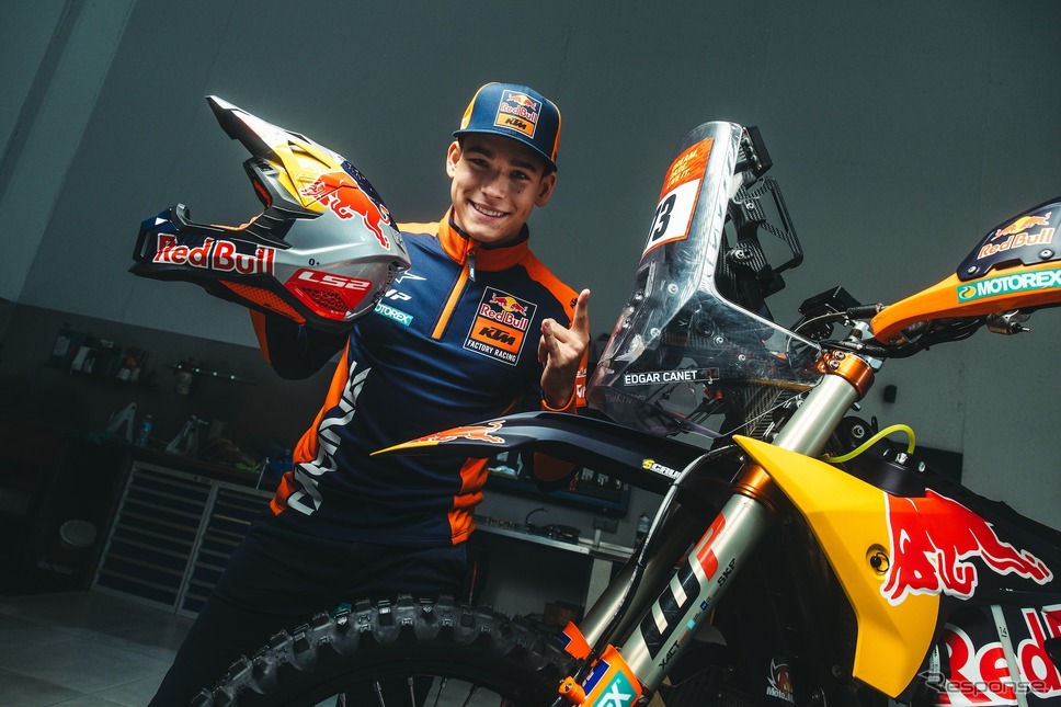 レッドブルKTMがダカールラリー2025にエドガー・カネット選手を起用《photo by KTM》